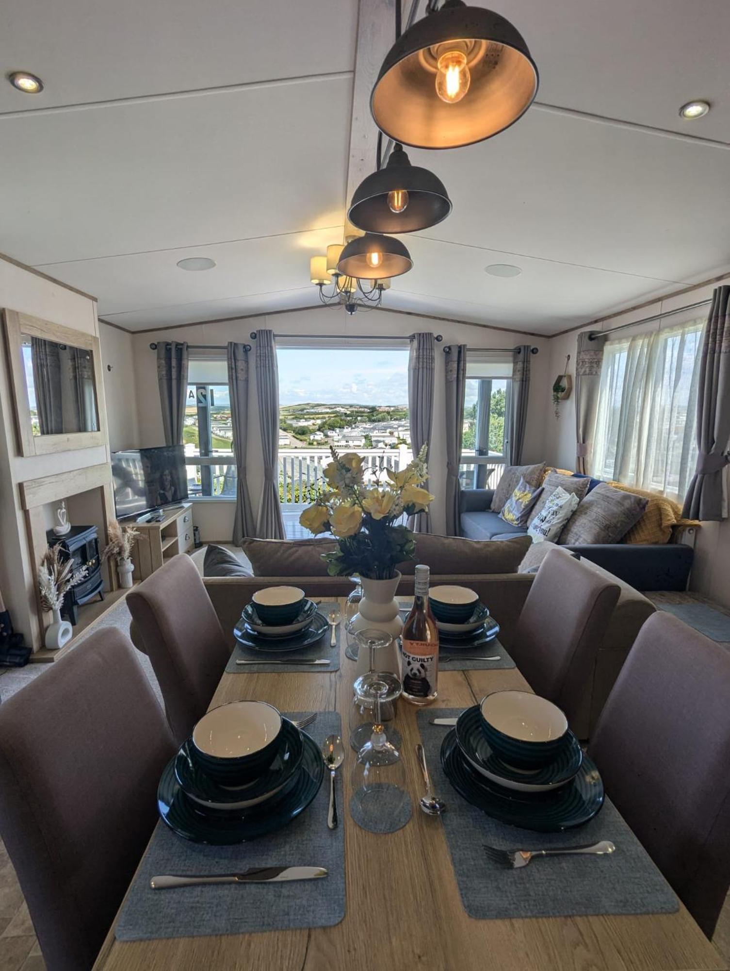 Stunning Caravan With Panoramic Views Weymouth Littlesea Haven Wyke Regis Kültér fotó