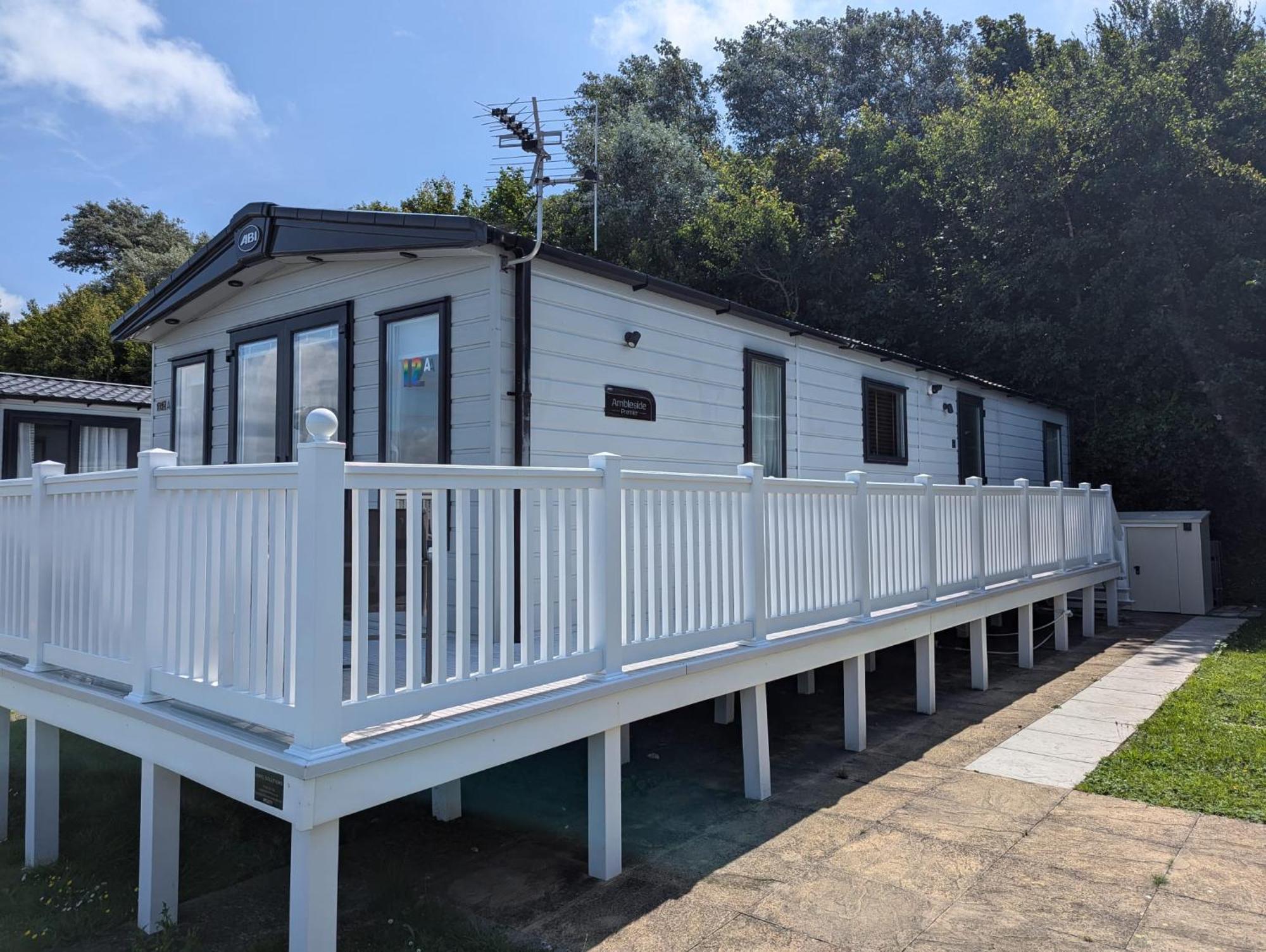 Stunning Caravan With Panoramic Views Weymouth Littlesea Haven Wyke Regis Kültér fotó